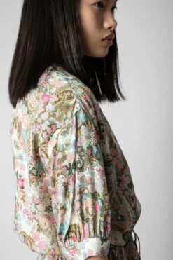 Zadig & Voltaire Remove Dress Deep Parme -Zadig & Voltaire Clothing WWDR01228 DEEP PARME 5