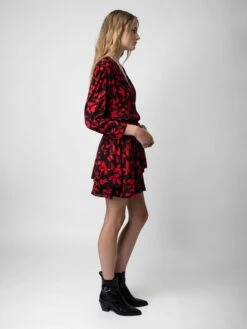 Zadig & Voltaire Rogers Dress Black -Zadig & Voltaire Clothing WWDR01300 NOIR ADDI 1 6628f6b13e124