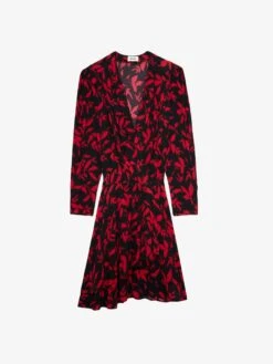 Zadig & Voltaire Rogers Dress Black -Zadig & Voltaire Clothing WWDR01300 NOIR PACKSHOT 6626261b37c9e