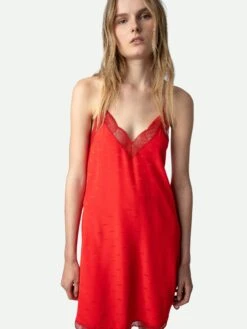 Zadig & Voltaire Ristyz Silk Jacquard Dress Japon -Zadig & Voltaire Clothing WWDR01305 JAPON HOVER