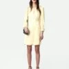Zadig & Voltaire Rhodri Satin Dress Shea -Zadig & Voltaire Clothing WWDR01314 SHEA SHOOTING