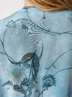 Zadig & Voltaire Rogers Silk Dress Glacier -Zadig & Voltaire Clothing WWDR01322 GLACIER ADDI 1