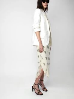 Zadig & Voltaire Ristyl Sequin Dress Mastic -Zadig & Voltaire Clothing WWDR01350 MASTIC ADDI 2 1