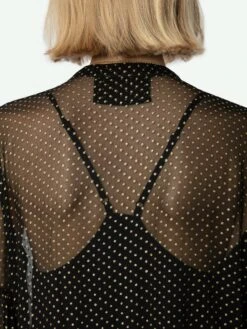 Zadig & Voltaire Randy Dress Black -Zadig & Voltaire Clothing WWDR01364 NOIR ADDI 4 6704e6efde304