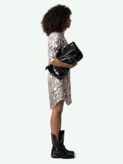 Zadig & Voltaire Rais Silk Dress Ecru -Zadig & Voltaire Clothing WWDR01385 ECRU ADDI 2 66841705acc6b