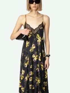 Zadig & Voltaire Risty Dress Black -Zadig & Voltaire Clothing WWDR01397 NOIR HOVER 6704e5eedff9c