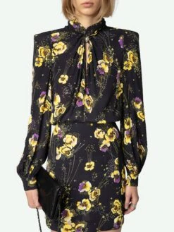 Zadig & Voltaire Ryda Dress Black -Zadig & Voltaire Clothing WWDR01398 NOIR ADDI 2 6704e6216c120