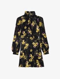 Zadig & Voltaire Ryda Dress Black -Zadig & Voltaire Clothing WWDR01398 NOIR PACKSHOT 67068634e6bcf