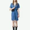 Zadig & Voltaire Rozom Silk Dress Surf -Zadig & Voltaire Clothing WWDR02420 SURF SHOOTING 67a9e28c17dcd
