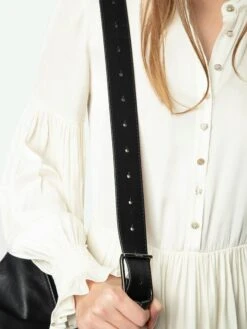 Zadig & Voltaire Randy Satin Dress Flake -Zadig & Voltaire Clothing WWDR02451 FLAKE HOVER 675ff3d616cd3