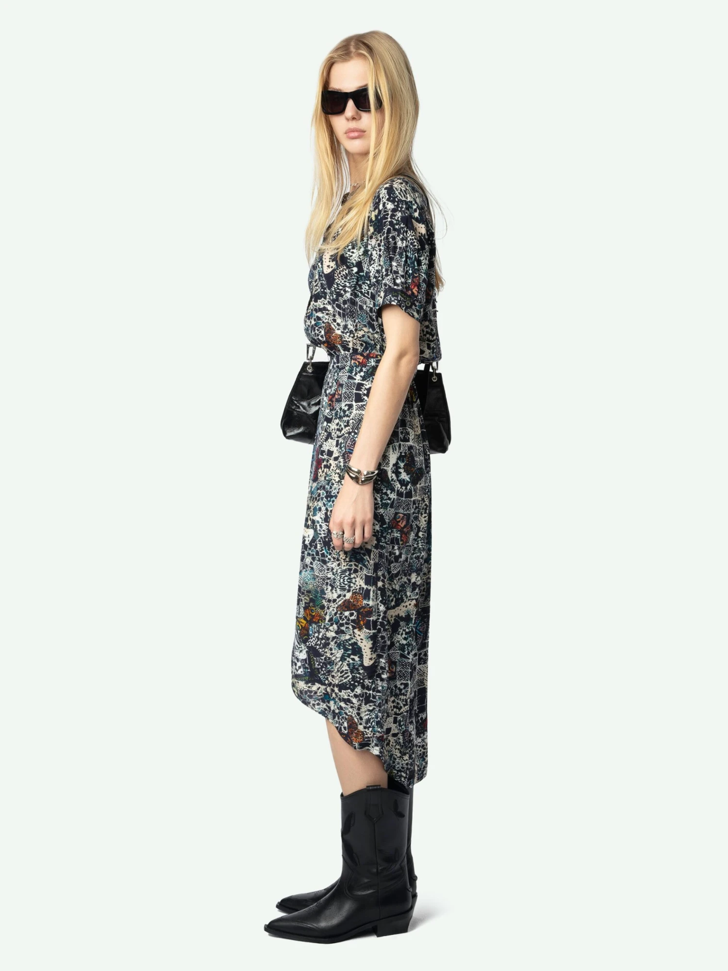 Zadig & Voltaire Rimaz Dress Encre 8 Zadig & Voltaire Rimaz Dress Encre - Image 6