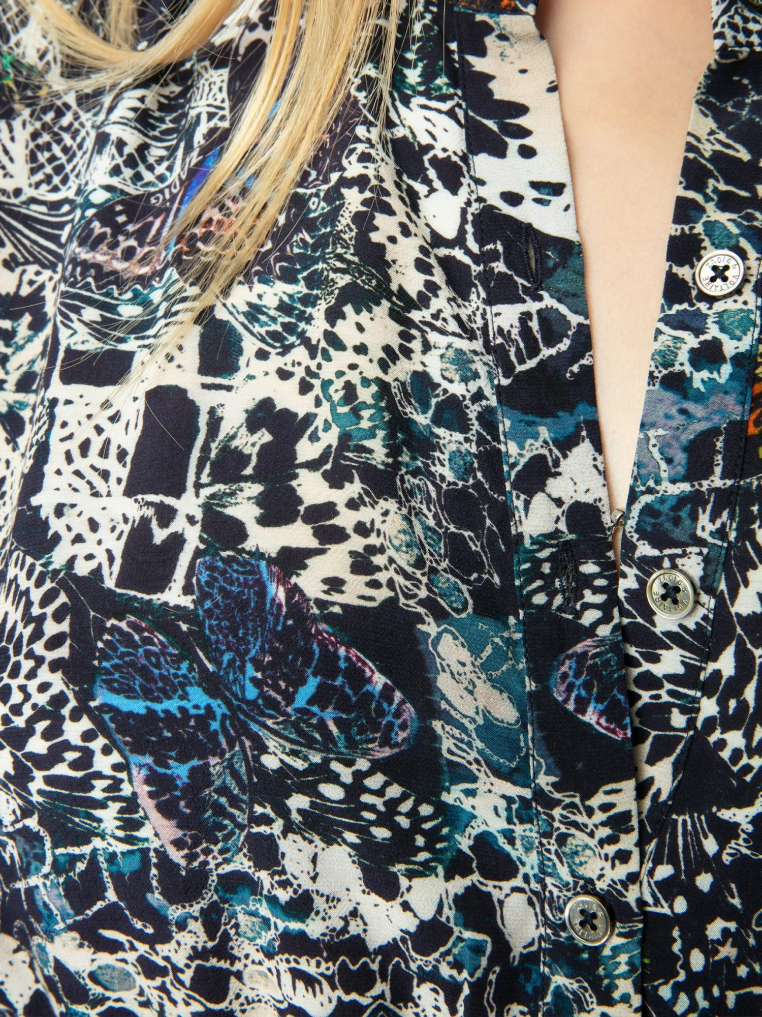 Zadig & Voltaire Rimaz Dress Encre 9 Zadig & Voltaire Rimaz Dress Encre - Image 7