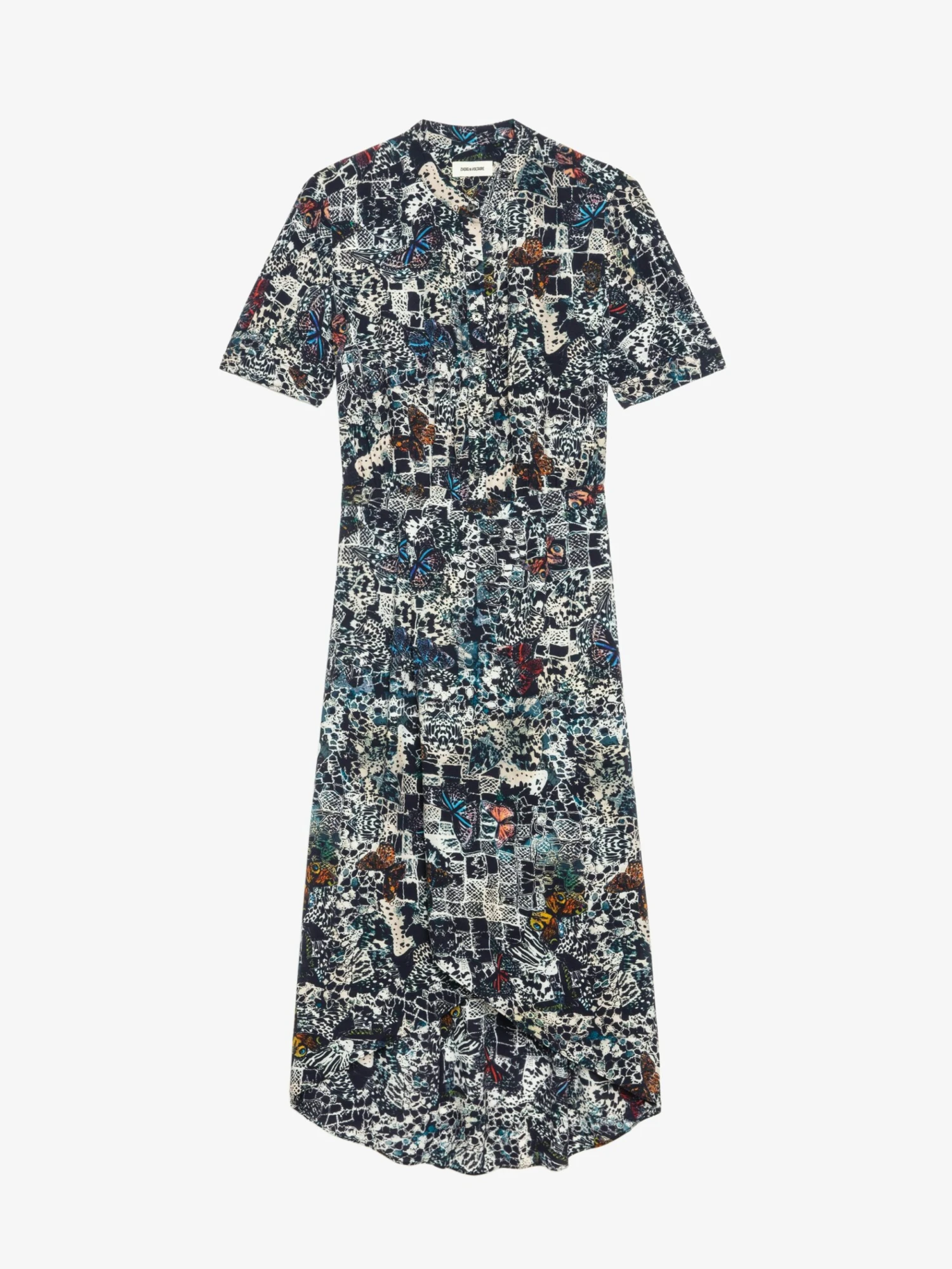 Zadig & Voltaire Rimaz Dress Encre 10 Zadig & Voltaire Rimaz Dress Encre - Image 8