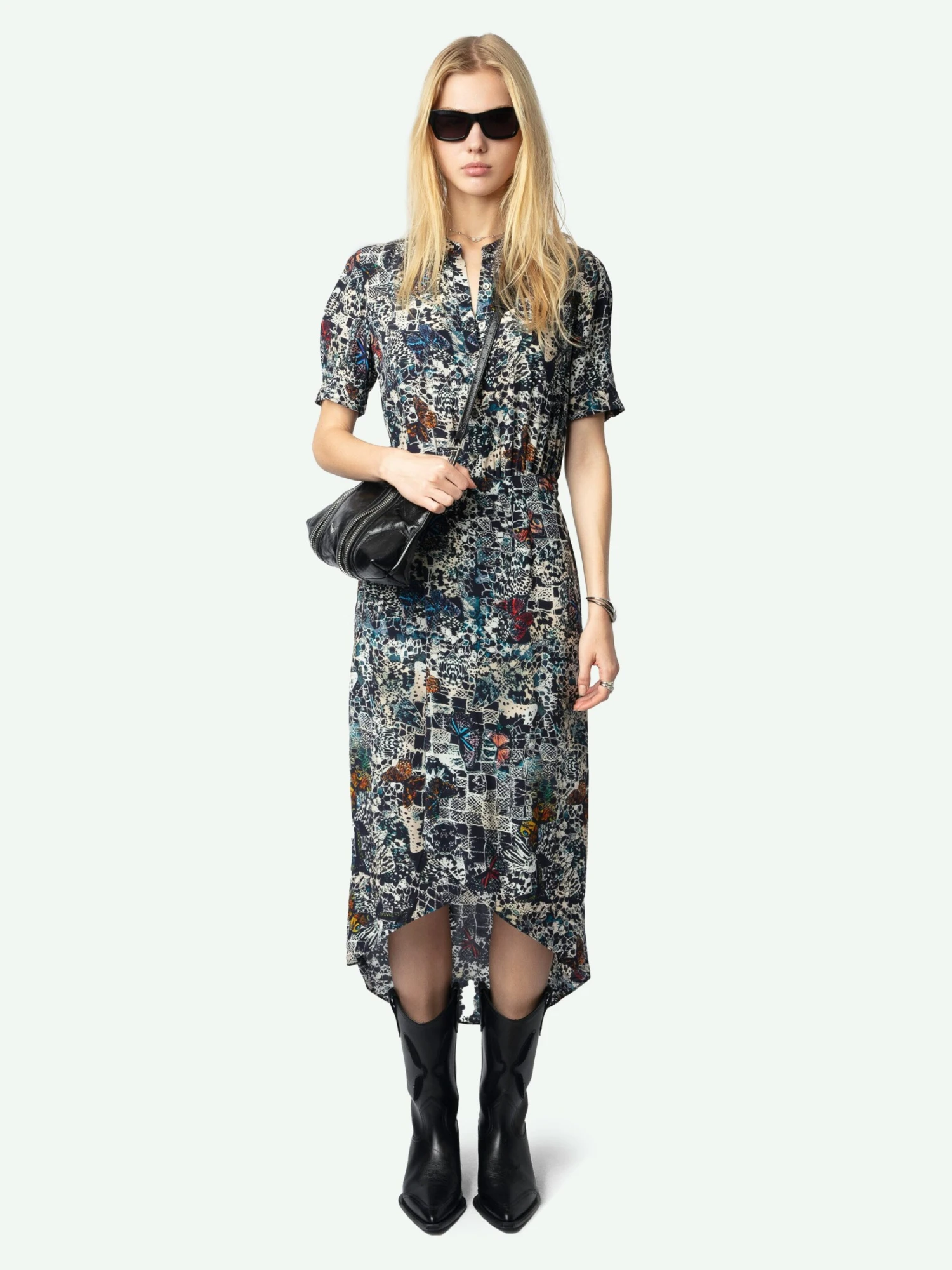 Zadig & Voltaire Rimaz Dress Encre 3 Zadig & Voltaire Rimaz Dress Encre