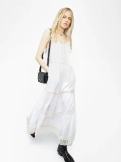 Zadig & Voltaire Relite Long Lingerie Style Dress Judo 12 Zadig & Voltaire Relite Long Lingerie Style Dress Judo -Zadig & Voltaire Clothing WWDR02537 JUDO ADDI 1 67fe6276c033b