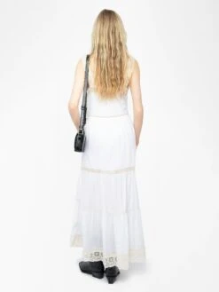 Zadig & Voltaire Relite Long Lingerie Style Dress Judo 11 Zadig & Voltaire Relite Long Lingerie Style Dress Judo -Zadig & Voltaire Clothing WWDR02537 JUDO BACK 67fe61d085b63