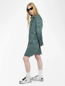 Zadig & Voltaire Rorning Dress Emerald -Zadig & Voltaire Clothing WWDR02579 EMERALD ADDI 2 6837024266215