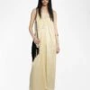 Zadig & Voltaire Ristym Satin Dress Blond 1 Zadig & Voltaire Ristym Satin Dress Blond -Zadig & Voltaire Clothing WWDR02587 BLOND SHOOTING 685d23d9373cc