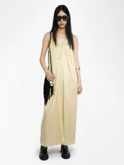 Zadig & Voltaire Ristym Satin Dress Blond