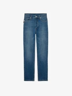 Zadig & Voltaire Mamma Jeans Medium Blue -Zadig & Voltaire Clothing WWJE00007 MEDIUM BLUE PACKSHOT