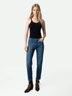 Zadig & Voltaire Mamma Jeans Medium Blue