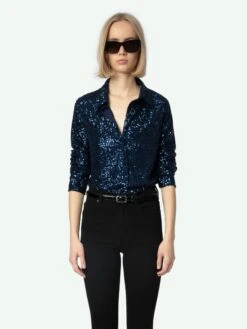 Zadig & Voltaire Jett Skinny Jeans Solid Black -Zadig & Voltaire Clothing WWJE00241 SOLID BLACK ADDI 1 66fd18333d309