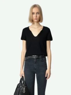Zadig & Voltaire Joplin Jeans Washed Black -Zadig & Voltaire Clothing WWJE00255 WASHED BLACK ADDI 1 66fd1a3b3257f