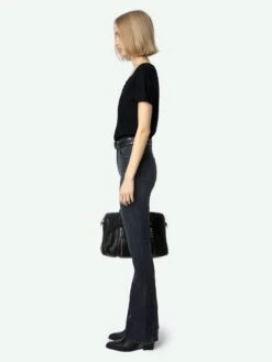 Zadig & Voltaire Joplin Jeans Washed Black -Zadig & Voltaire Clothing WWJE00255 WASHED BLACK ADDI 2 66fd189cee250