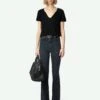 Zadig & Voltaire Joplin Jeans Washed Black 1 Zadig & Voltaire Joplin Jeans Washed Black -Zadig & Voltaire Clothing WWJE00255 WASHED BLACK SHOOTING 66fd1962d64f8