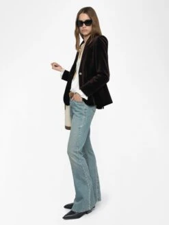 Zadig & Voltaire Eclip Bootcut Women's Studded Jeans Light Blue 11 Zadig & Voltaire Eclip Bootcut Women's Studded Jeans Light Blue -Zadig & Voltaire Clothing WWJE01292 LIGHT BLUE ADDI 2 6849a5a6002f6