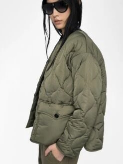 Zadig & Voltaire Bunji Parka Leaves -Zadig & Voltaire Clothing WWOW01685 LEAVES ADDI 3 685d23bbb0003