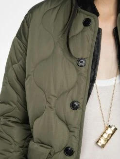 Zadig & Voltaire Bunji Parka Leaves -Zadig & Voltaire Clothing WWOW01685 LEAVES HOVER 685d23b379e63