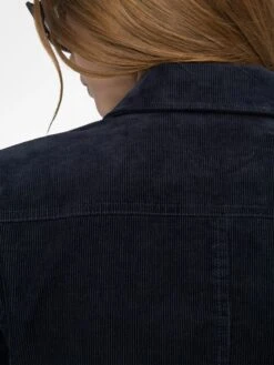 Zadig & Voltaire Liam Women's Blue Corduroy Jacket Encre -Zadig & Voltaire Clothing WWOW01703 ENCRE HOVER 6849a6987daa1