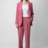 Zadig & Voltaire Profil Pants Vieux Rose -Zadig & Voltaire Clothing WWPA00764 VIEUX ROSE 7