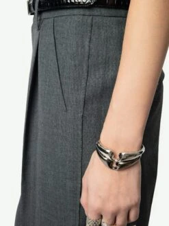 Zadig & Voltaire Puros Pants Gris Chine -Zadig & Voltaire Clothing WWPA01845 GRIS CHINE ADDI 2 676055bd9d7a1