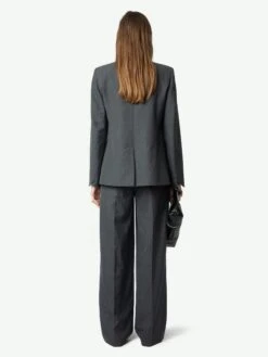 Zadig & Voltaire Puros Pants Gris Chine -Zadig & Voltaire Clothing WWPA01845 GRIS CHINE ADDI 5 676056eca2151