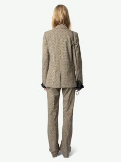 Zadig & Voltaire Pistol Pants Camel -Zadig & Voltaire Clothing WWPA01846 CAMEL BACK 67234fca19a50