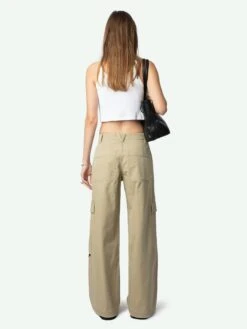 Zadig & Voltaire Parky Pants Erable -Zadig & Voltaire Clothing WWPA01851 LATTE BACK 675ff76672b36