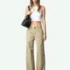 Zadig & Voltaire Parky Pants Erable -Zadig & Voltaire Clothing WWPA01851 LATTE SHOOTING 675ff7adb2292