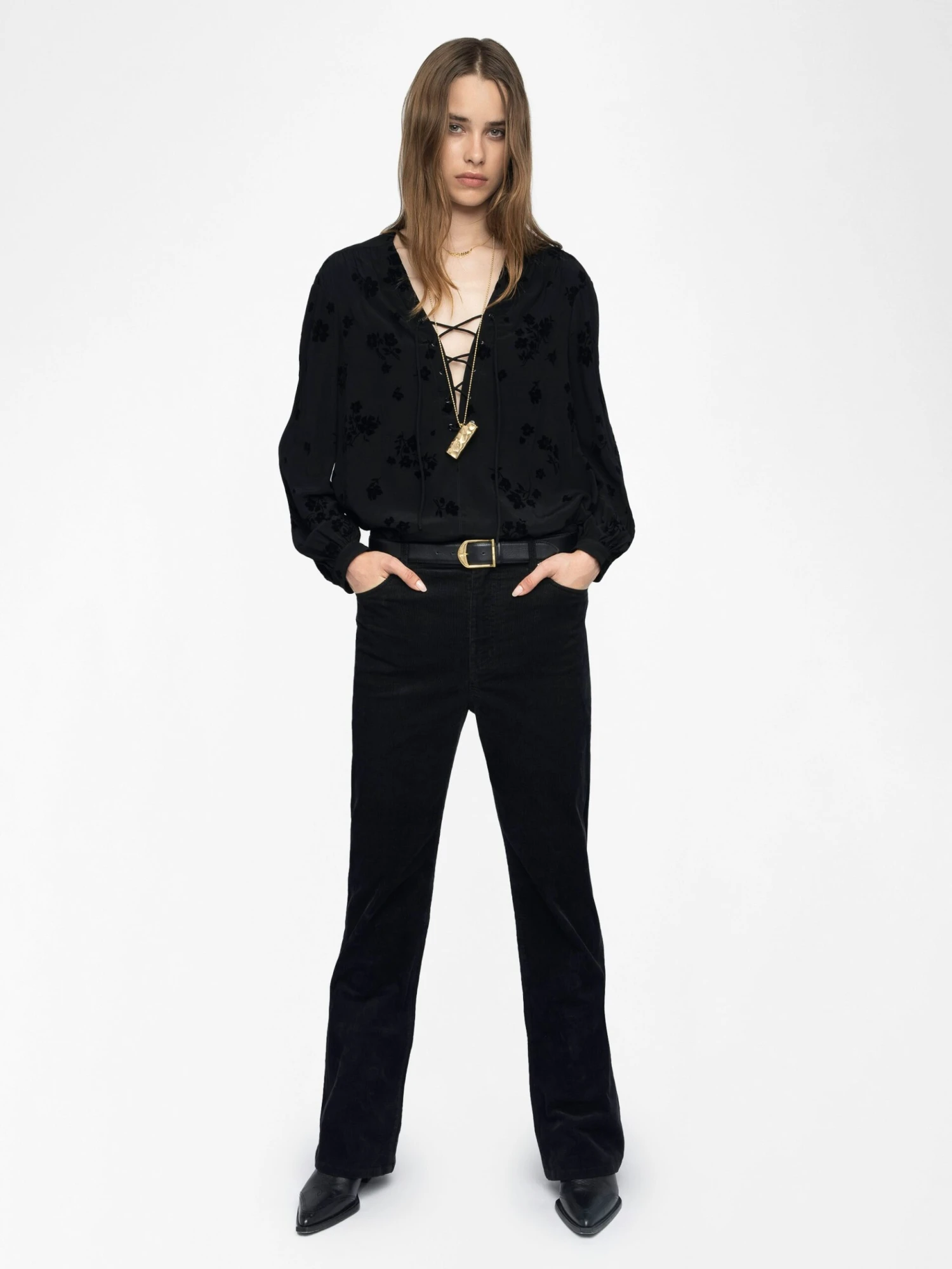 Zadig & Voltaire Evy Pants Black 5 Zadig & Voltaire Evy Pants Black - Image 3