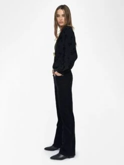 Zadig & Voltaire Evy Pants Black 11 Zadig & Voltaire Evy Pants Black -Zadig & Voltaire Clothing WWPA01858 BLACK ADDI 2 6848537b19d81