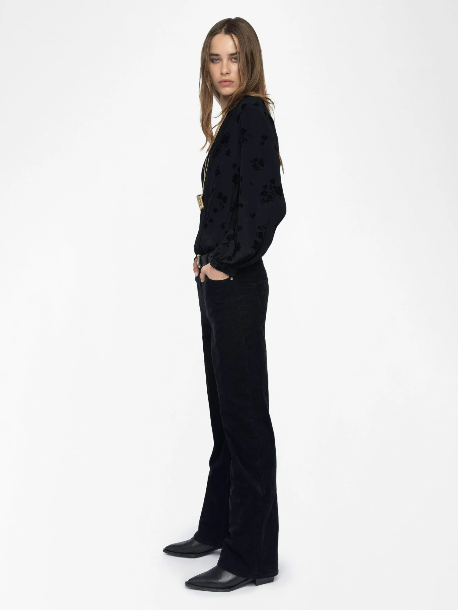 Zadig & Voltaire Evy Pants Black 6 Zadig & Voltaire Evy Pants Black - Image 4