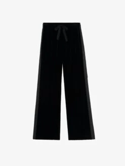 Zadig & Voltaire Poma Pants Black -Zadig & Voltaire Clothing WWPA01881 BLACK PACKSHOT 687df3b9a9184