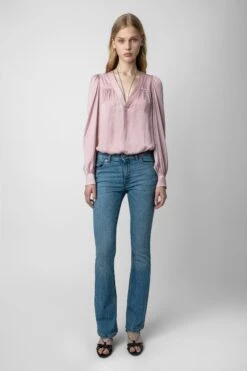 Zadig & Voltaire Telia Blouse Deep Parme