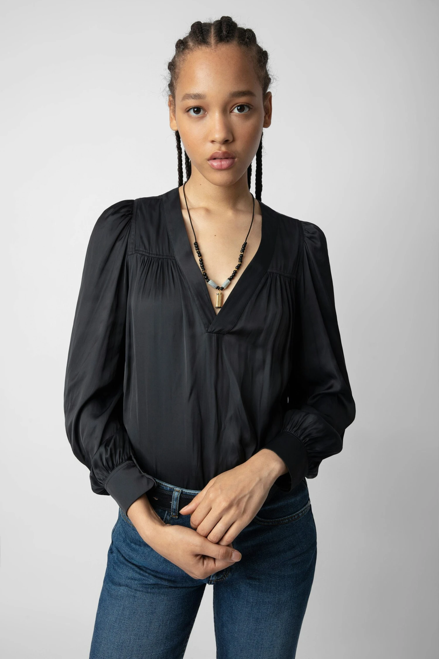 Zadig & Voltaire Telia Blouse Black 3 Zadig & Voltaire Telia Blouse Black