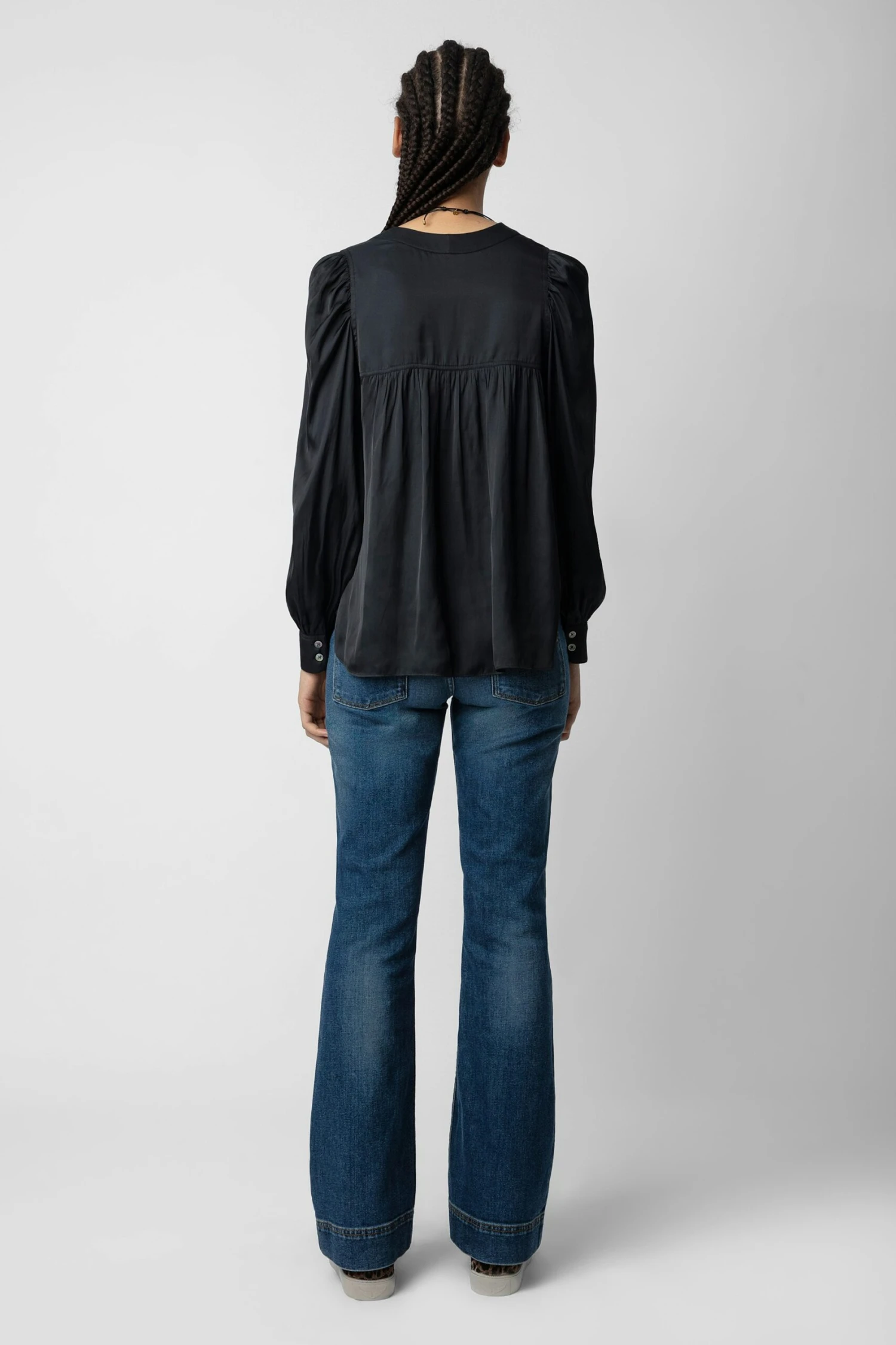 Zadig & Voltaire Telia Blouse Black 6 Zadig & Voltaire Telia Blouse Black - Image 4