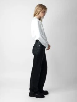 Zadig & Voltaire Tchin Satin Blouse Judo -Zadig & Voltaire Clothing WWSH00519 JUDO ADDI 1