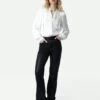 Zadig & Voltaire Tchin Satin Blouse Judo -Zadig & Voltaire Clothing WWSH00519 JUDO SHOOTING