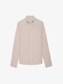 Zadig & Voltaire Sydna Shirt Primrose -Zadig & Voltaire Clothing WWSH00554 PRIMEROSE PACKSHOT 1
