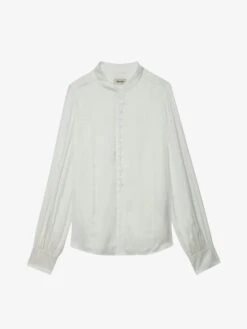 Zadig & Voltaire Twina Satin Blouse Judo -Zadig & Voltaire Clothing WWSH00559 JUDO PACKSHOT